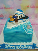 Fisherman, Oars

This beautiful nautical-themed cake will make your special birthday celebration truly memorable. This custom cake is decorated with a boat, naval ship, coast guard, sailing, yacht and sailboat designs to give a realistic maritime touch. Perfect for seaman, fisherman or anyone who loves the ocean! Enjoy this unique cake with your family and friends!