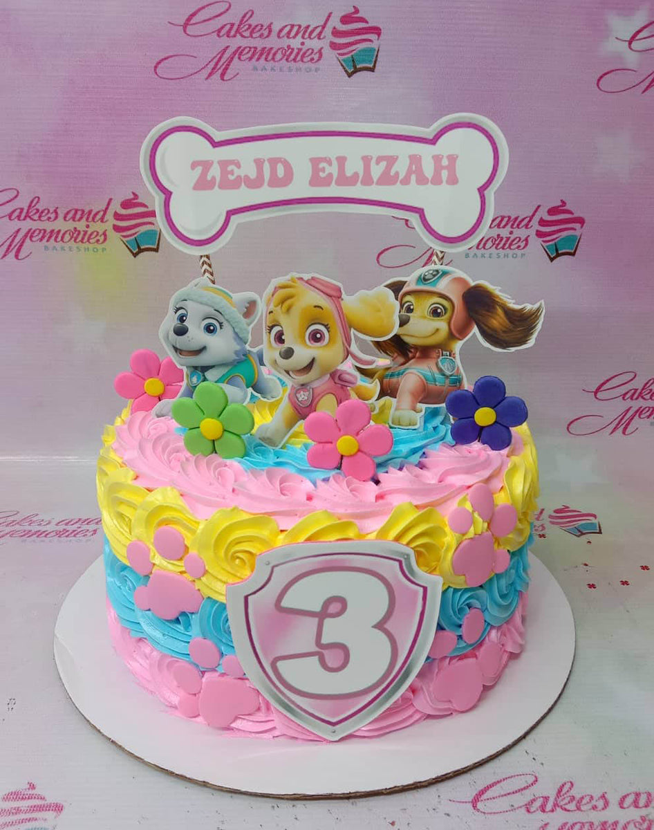 Paw Patrol Cake 1152 – Cakes and Memories Bakeshop