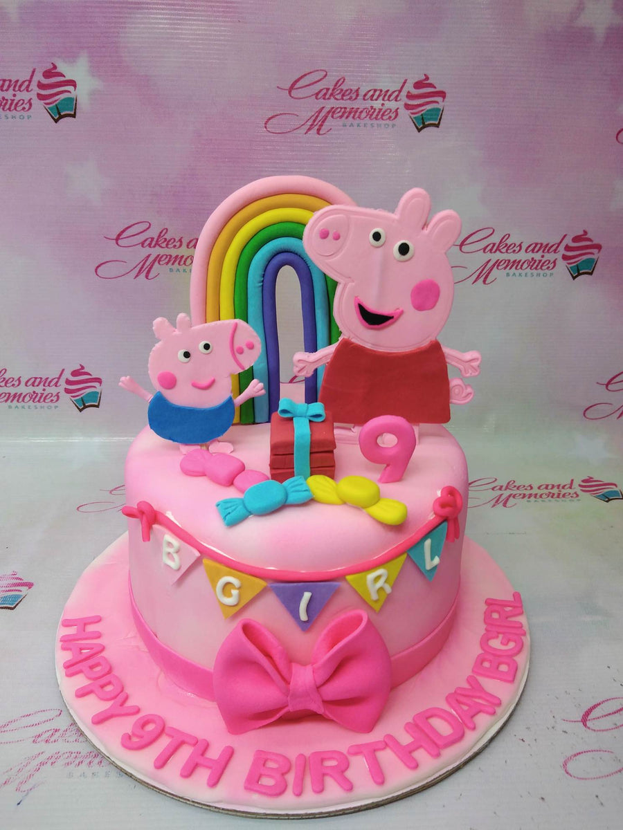 Peppa pug cake outlet