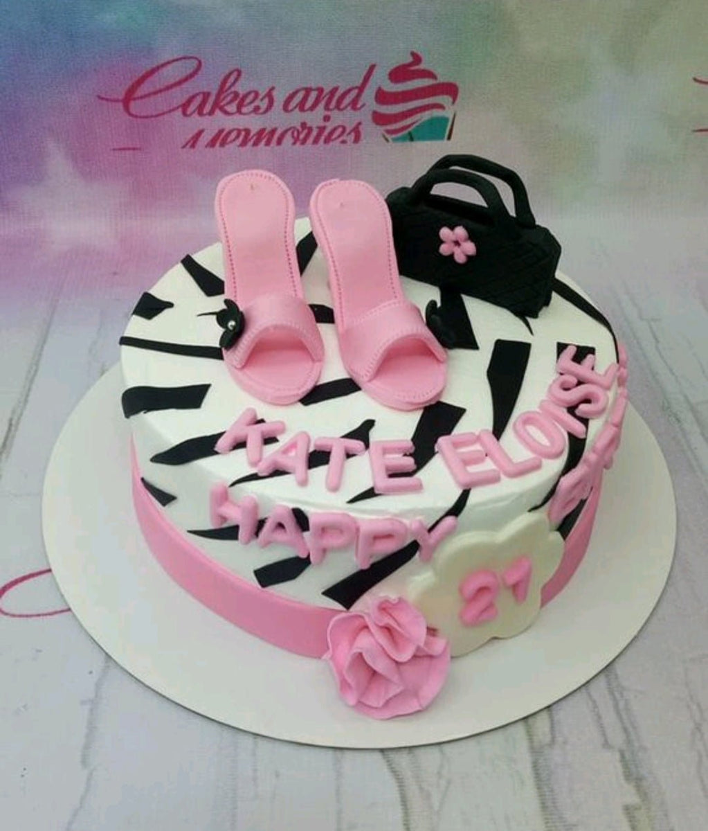 Bags & Shoes Cake - 1107 – Cakes and Memories Bakeshop