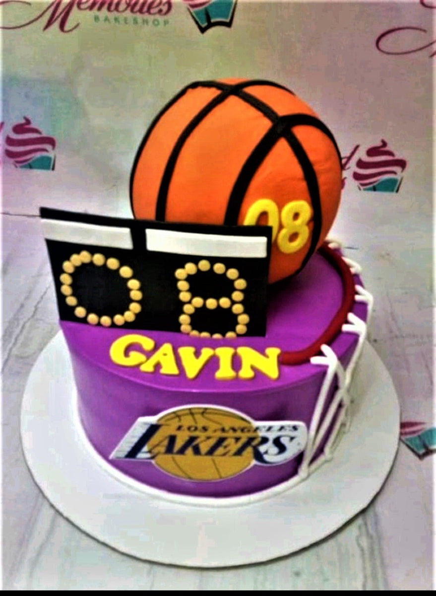 Basketball Cake 1105 Cakes and Memories