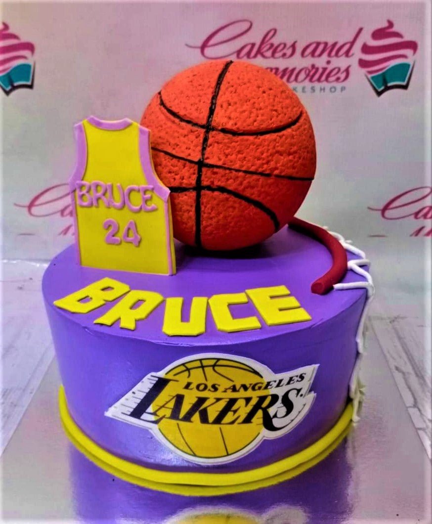 Basketball Cake 1114 Cakes and Memories