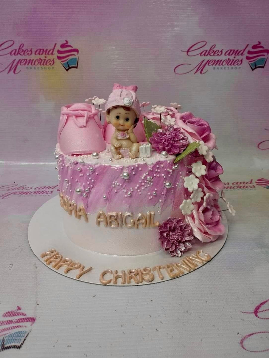 Christening Girl Cake 1157