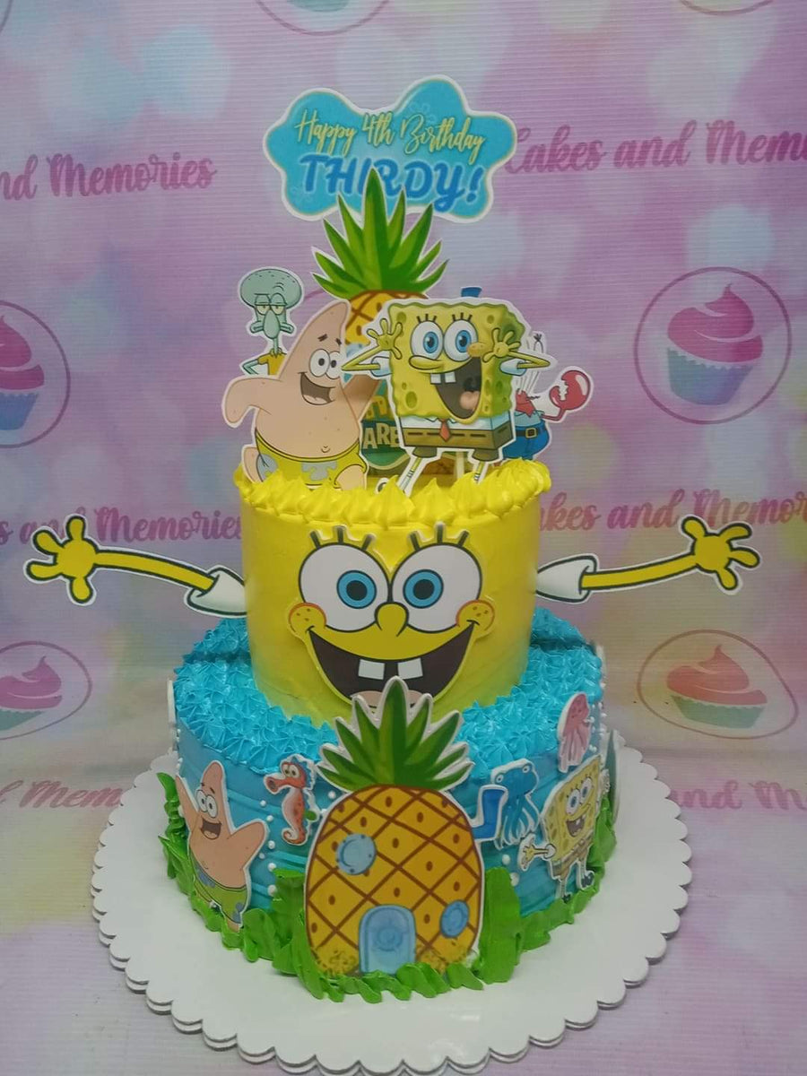 Spongebob Cake 2206 – Cakes and Memories Bakeshop - Main Image