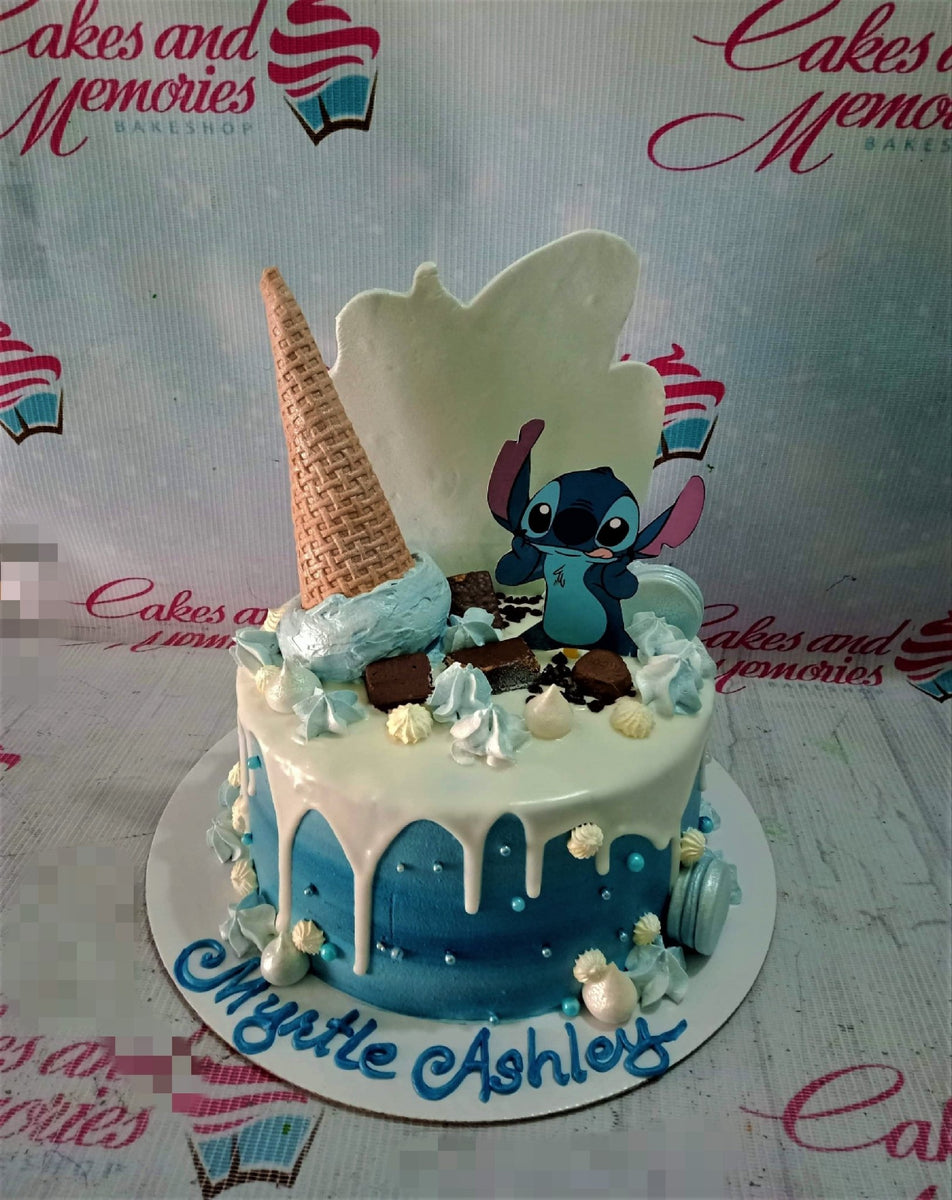 torta stitch  Lilo and stitch cake, Stitch cake, Birthday party cake