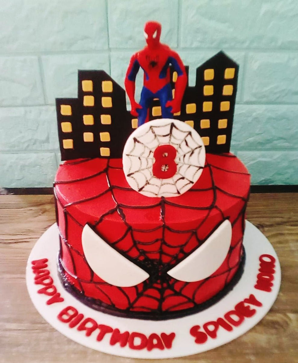 Spiderman Cake 1113 – Cakes and Memories Bakeshop