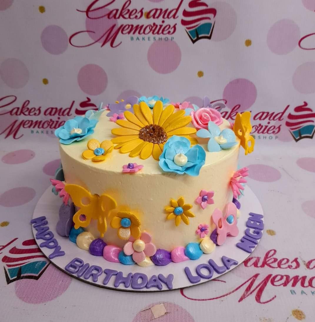 Sunflower Cake 1112 Cakes and Memories