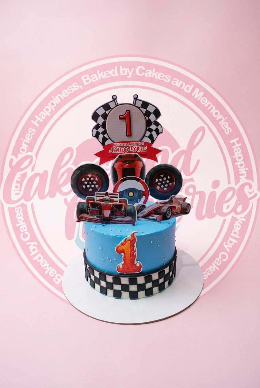 Racing Cake - 1005 – Cakes and Memories Bakeshop