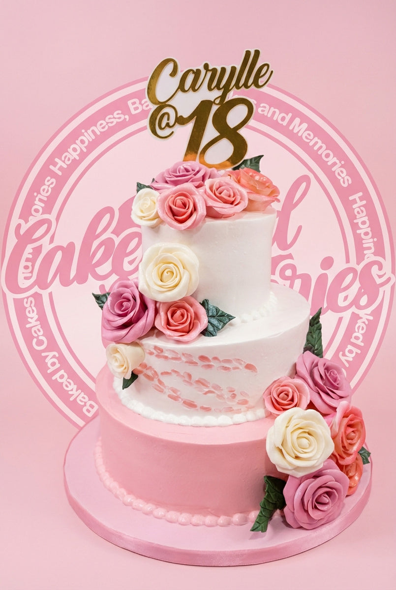 Debut Cake - 3311 – Cakes and Memories Bakeshop