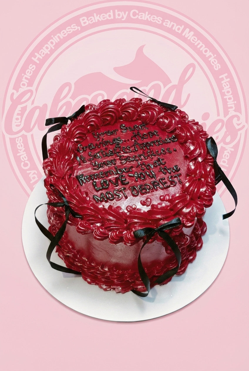 Message Cake - 1005 – Cakes and Memories Bakeshop