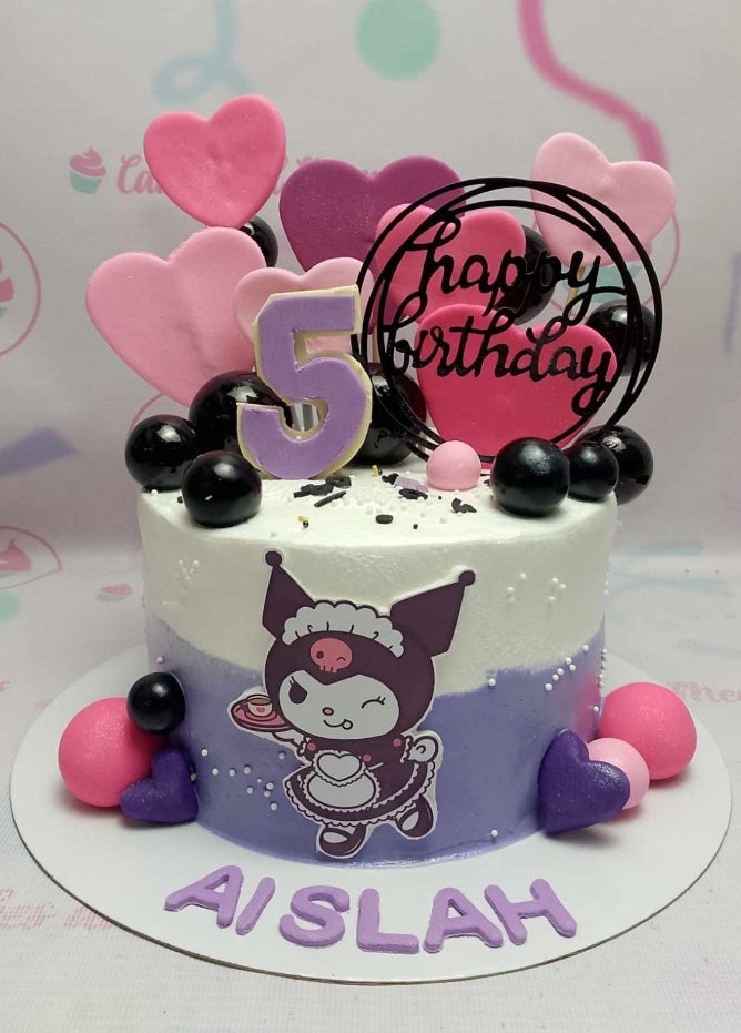 Kuromi Cake - 1010 – Cakes and Memories Bakeshop