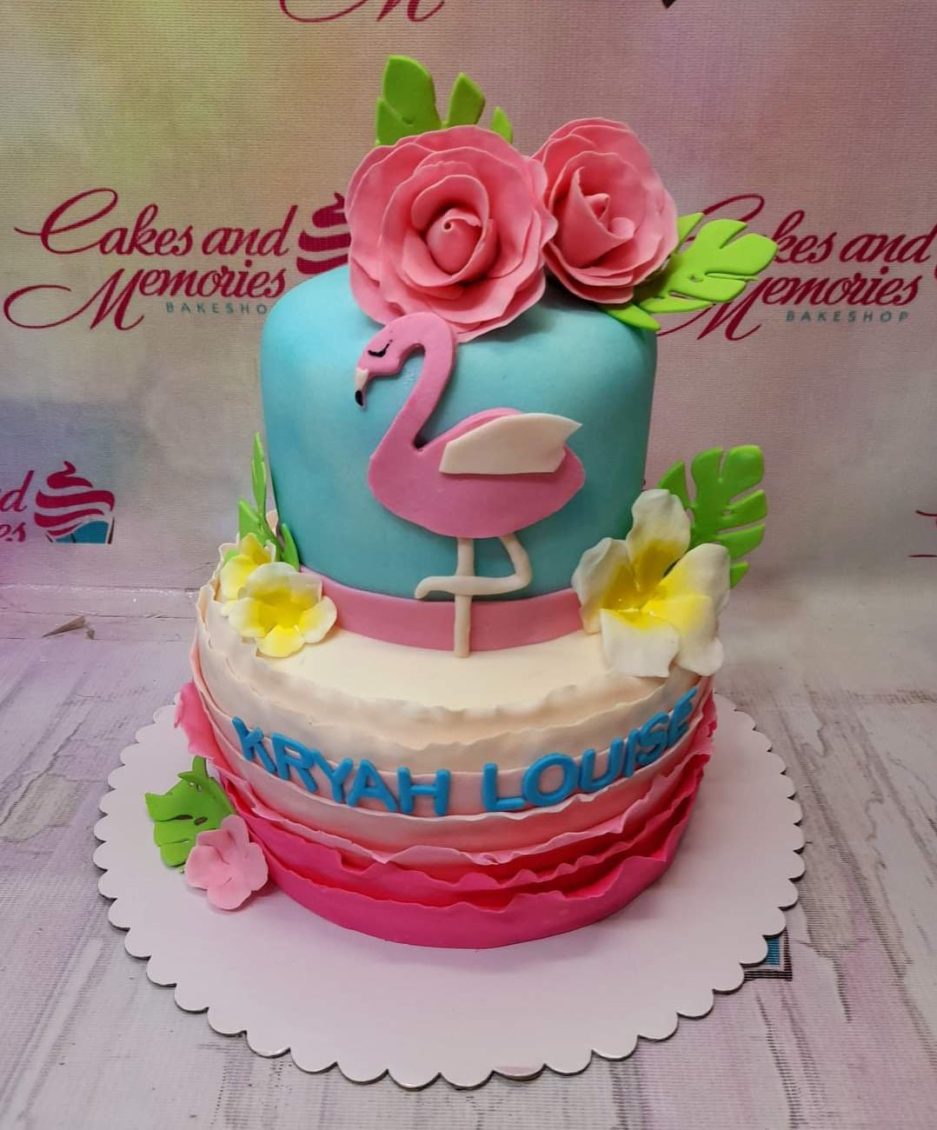 Flamingo Cake - 2204