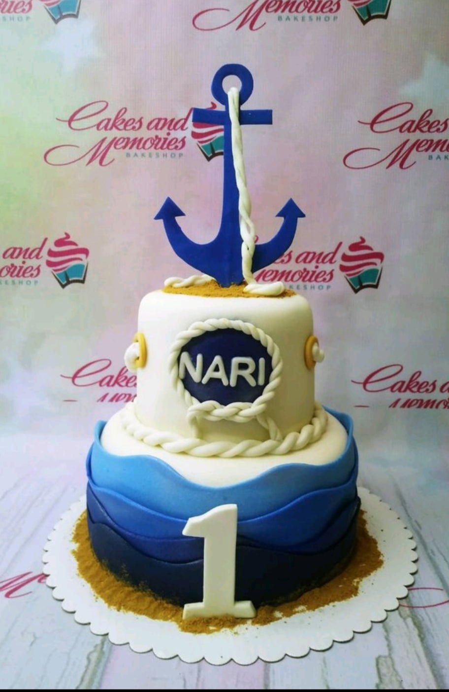 Nautical Cake - 2201