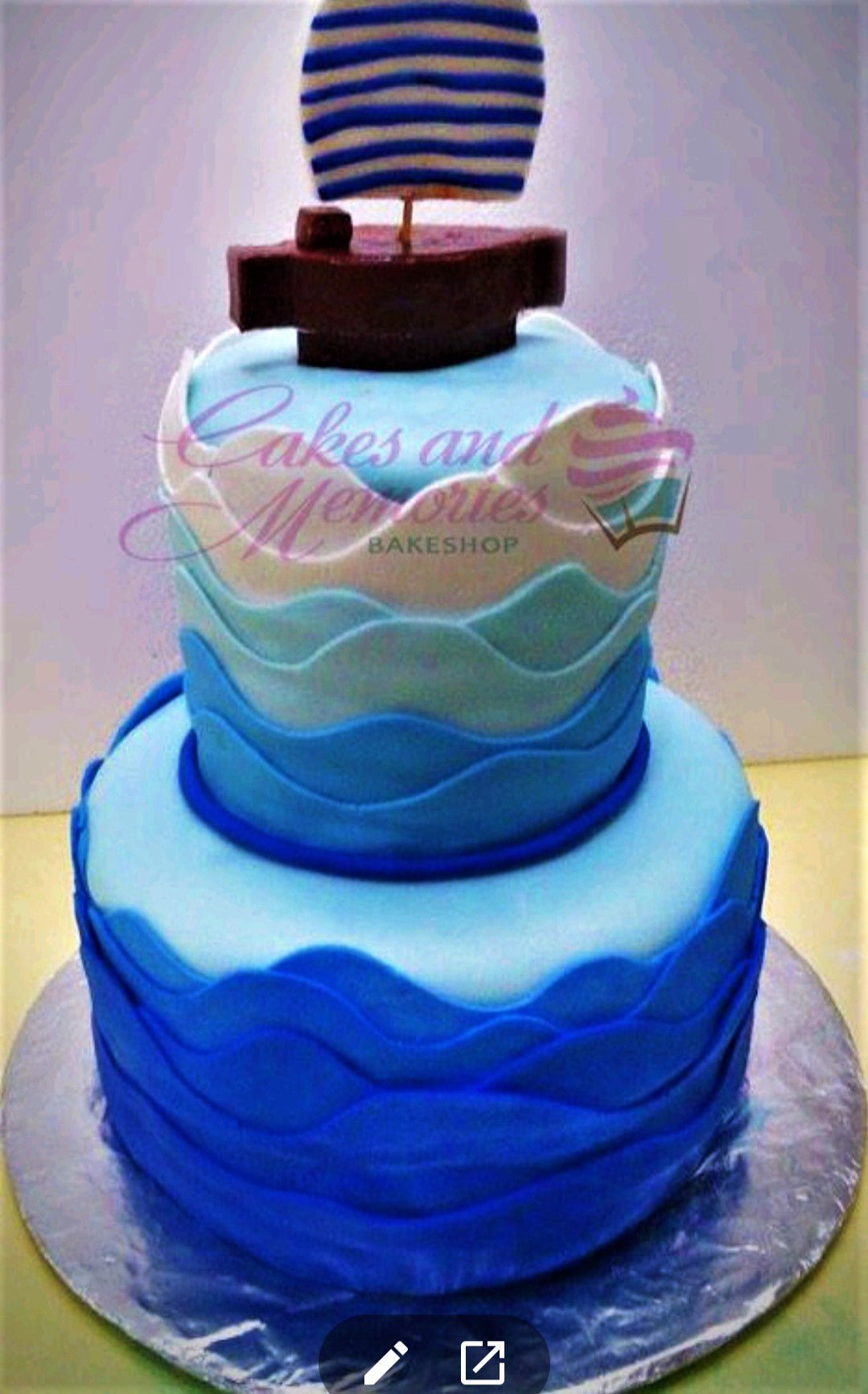 Nautical Cake - 2207