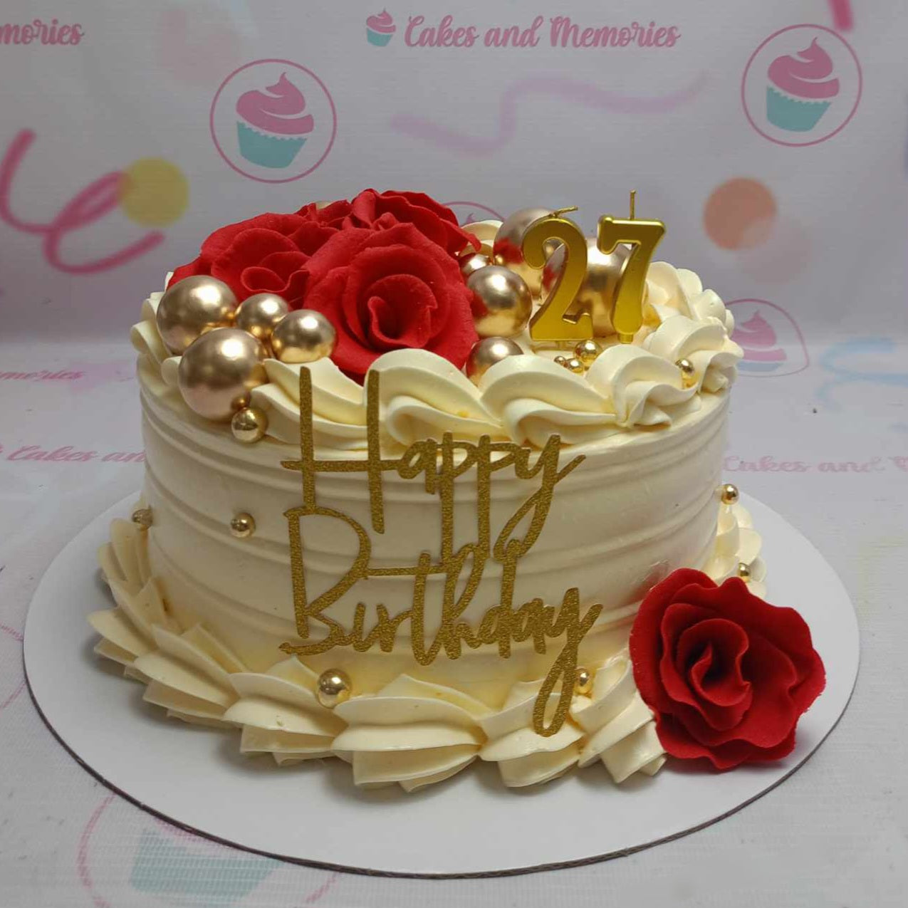 Floral Cake - 1340