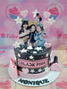 lotte

This elegant Blackpink Cake will make a perfect birthday gift! The cake is customized with black and pink colors along with hearts, stars and gold details to create a uniquely Korean Kpop style. Made with quality ingredients, this cake is the perfect gift for any fan of the Kpop girl group Blackpink or Lotte.
