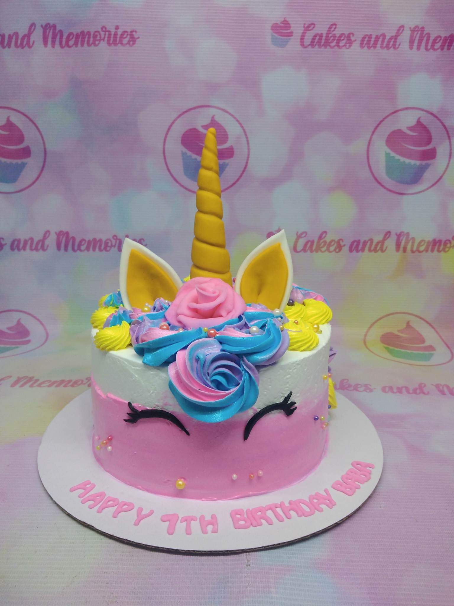 Unicorn Mermaid Cake – Sweetened Memories Bakery