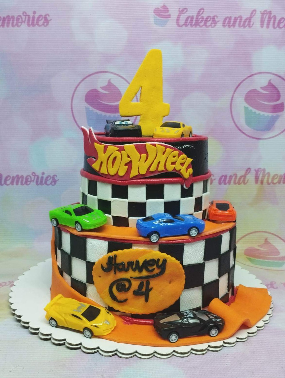 Hot Wheels Cake | Buy Car theme cakes online – Kukkr