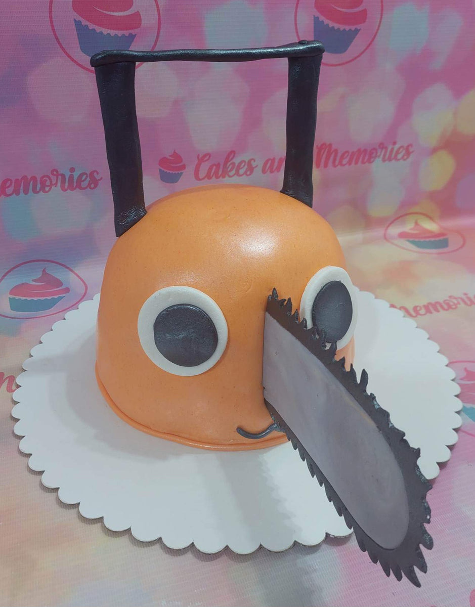 Chainsaw Man Cake - 1101 – Cakes and Memories Bakeshop