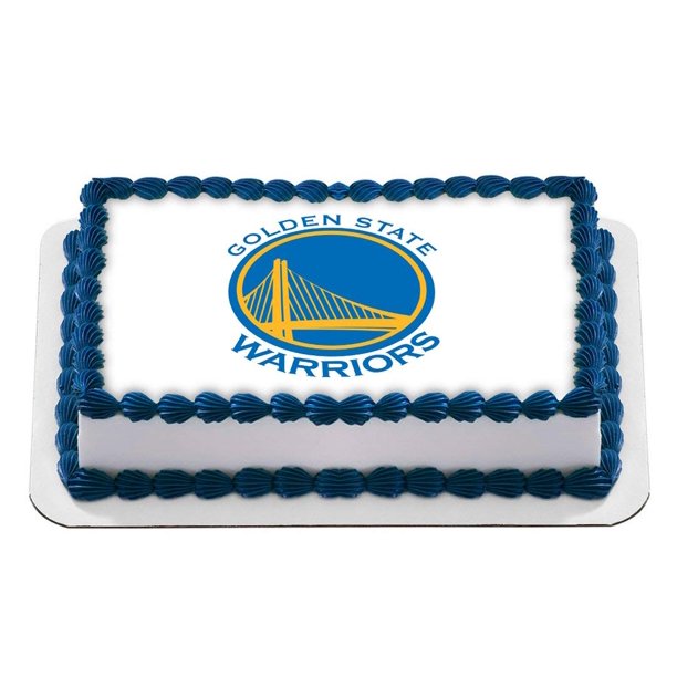 Basket ball, Basketball, Dad, edible photo, Golden State Warriors, GSW, Kid, kids, Kuya, NBA,  Rectangle, rectangle cakes, rectangular, Rush Orders, RushOrders, Sports, Tito