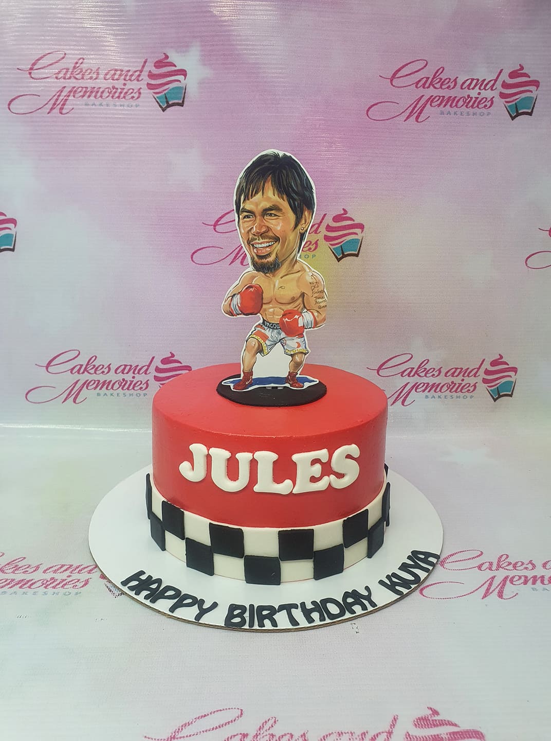 Coolest WWE Birthday Cake