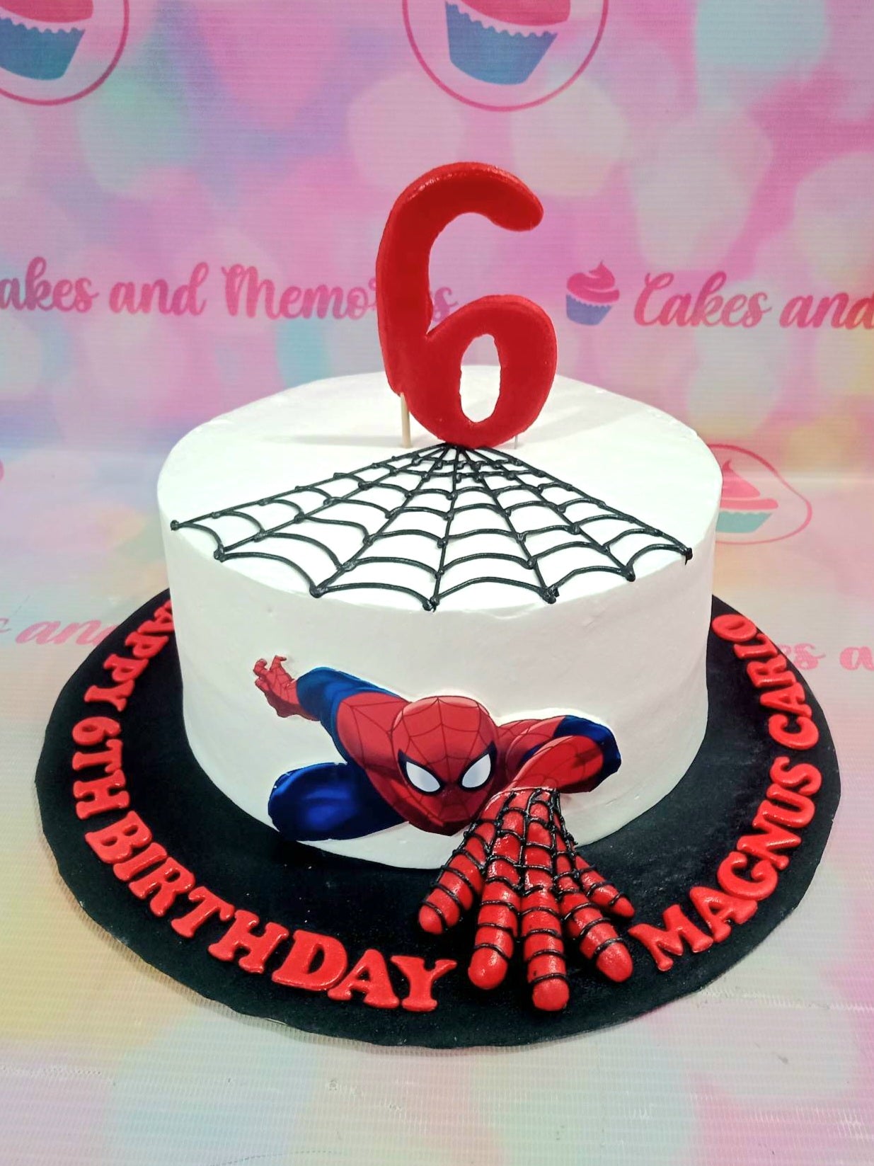 Spider-man theme cake... - Shilpa's Cake Classes | Facebook