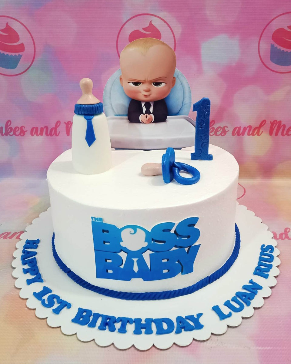 Boss Baby Cake - 1129 – Cakes and Memories Bakeshop