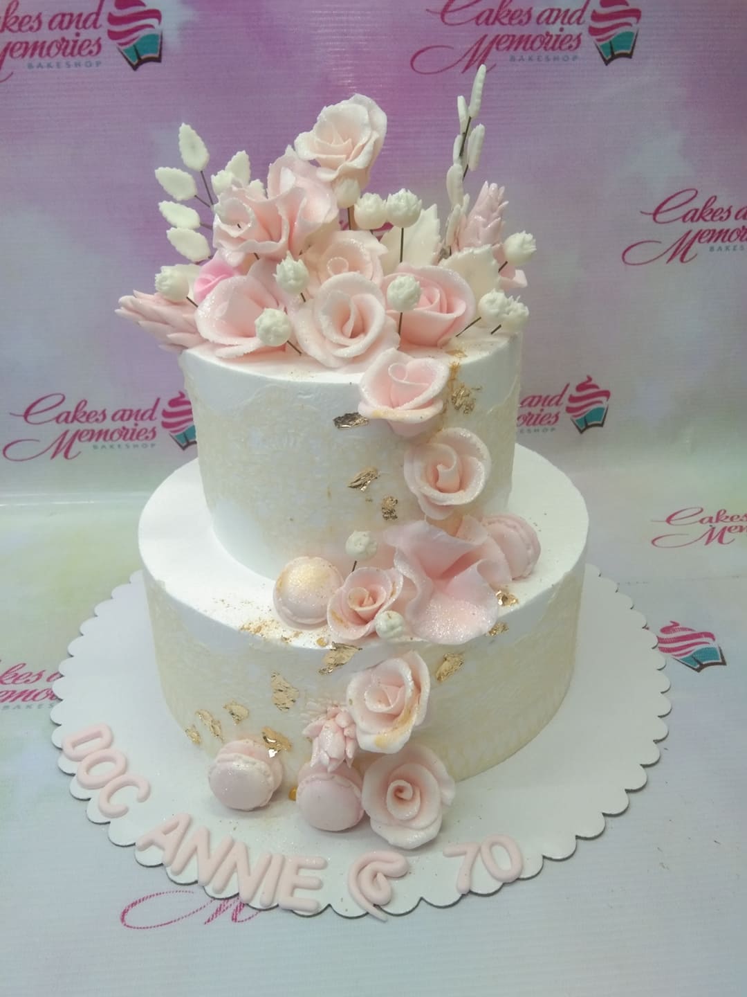 Chocolate cake for grandma - Decorated Cake by MartaMc - CakesDecor