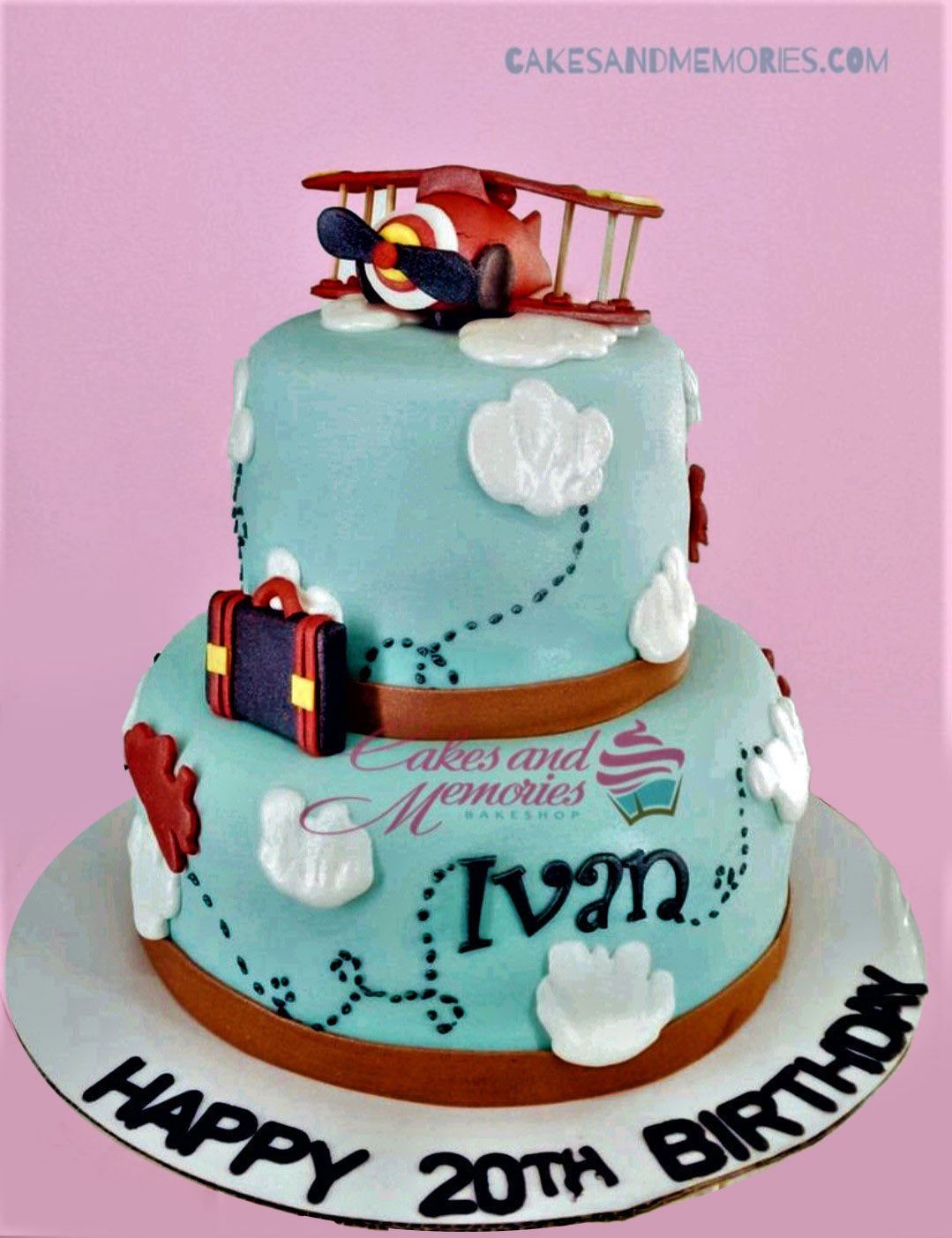 Airplane 1St Birthday Cake - CakeCentral.com