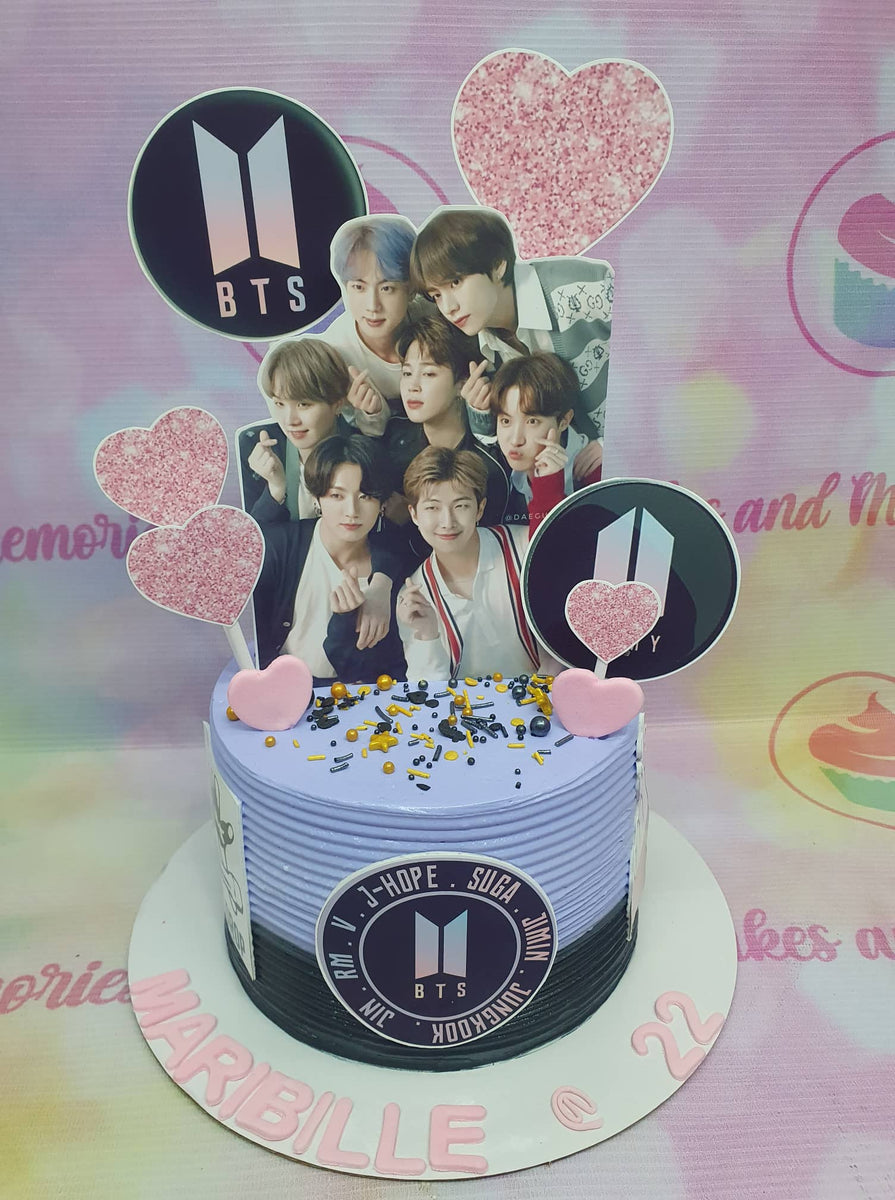 BTS Cake - 1174 – Cakes and Memories Bakeshop