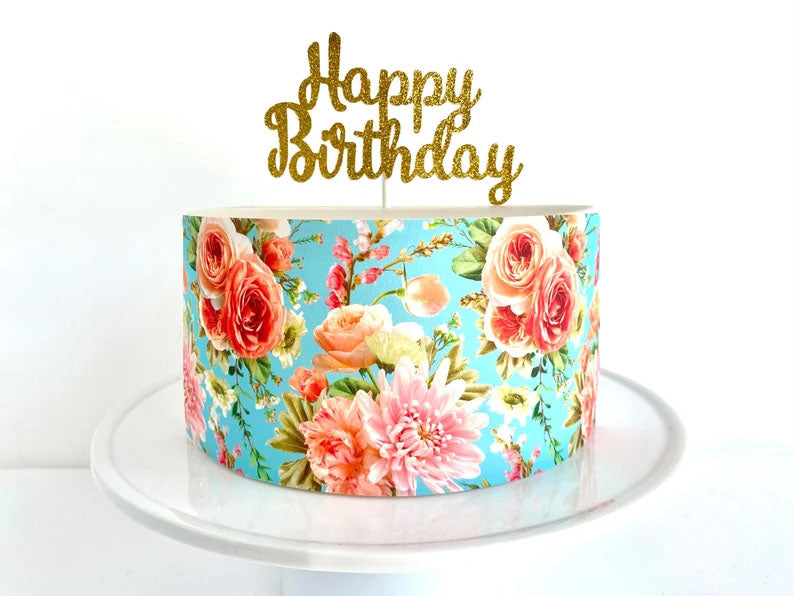 Autumn Floral Cake | Floral cake, Wilton cake decorating, Pretty birthday  cakes