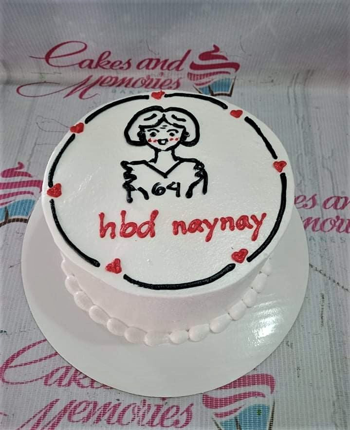 Memorable Nursing Retirement Cake - CakeLovesMe