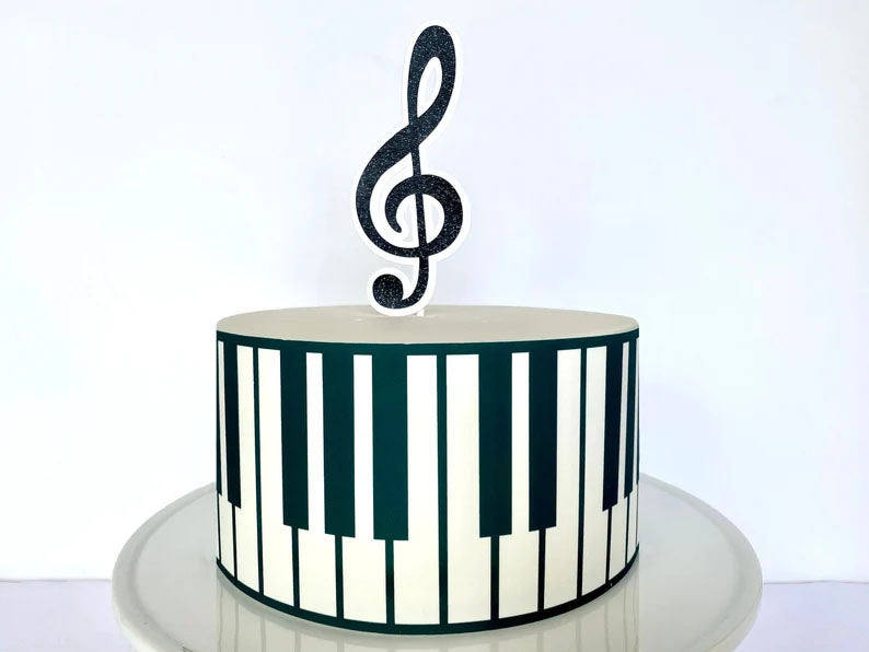 music note wedding cake | Music cakes, Music themed cakes, Round wedding  cakes