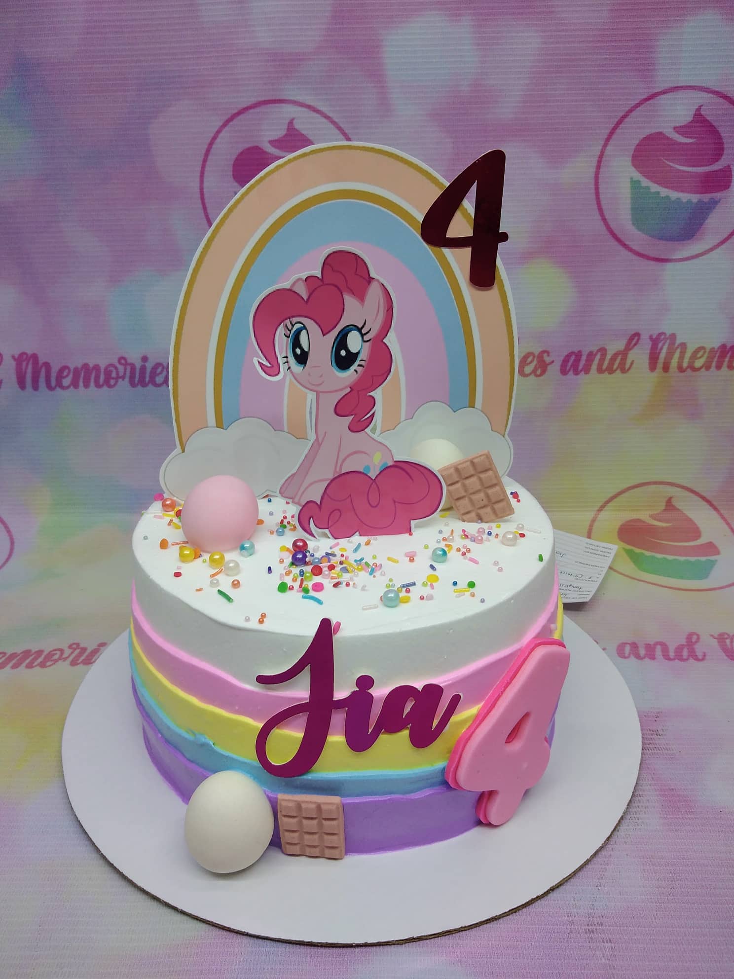 Mlp Cake Base My Little Pony Cake - 1144 – Cakes and Memories Bakeshop