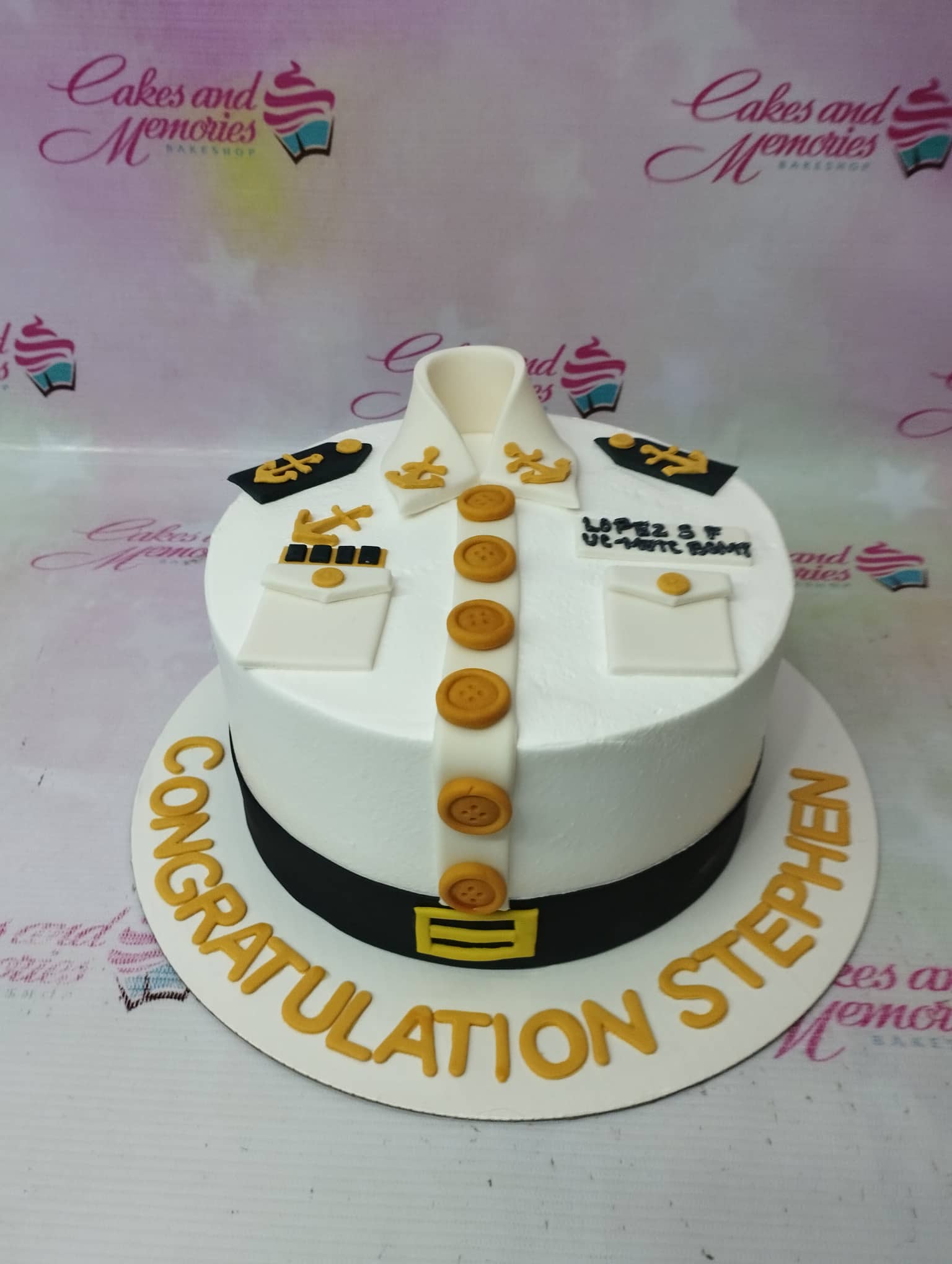 Mariners Cake Nautical Cake - 1138 – Cakes and Memories Bakeshop
