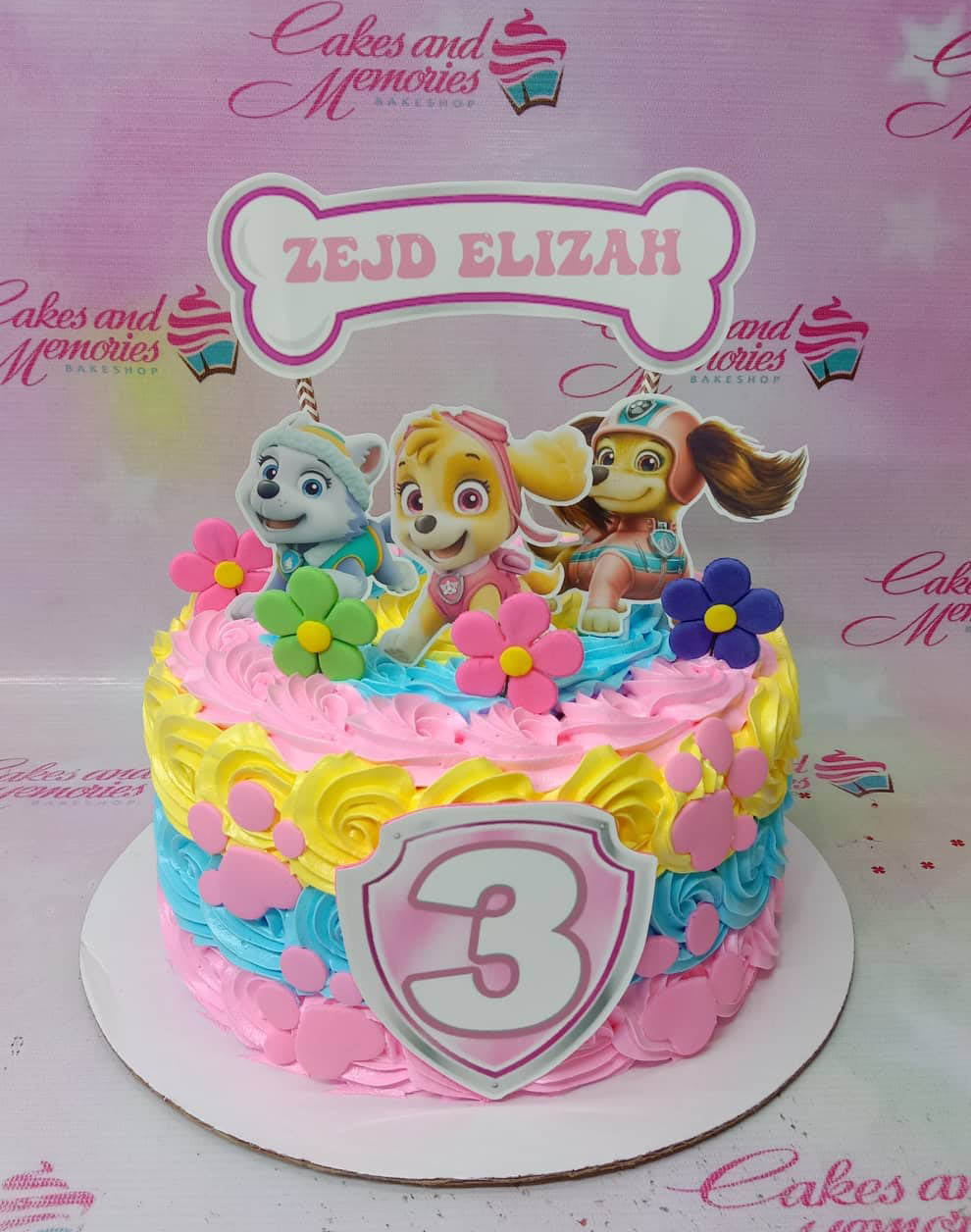 Paw Patrol Skye Buttercream Cake - How To With The Icing Artist - YouTube