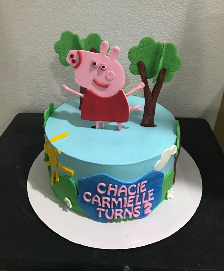 Peppa Pig Cream Cake Delivery in Delhi NCR - ₹2,399.00 Cake Express