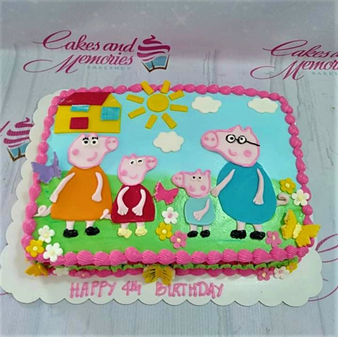 Peppa Pig Cake 5302 – Cakes and Memories Bakeshop