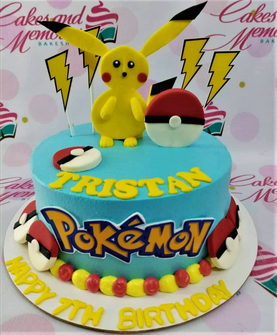 Best Pokemon Theme Cake In Gurgaon | Order Online