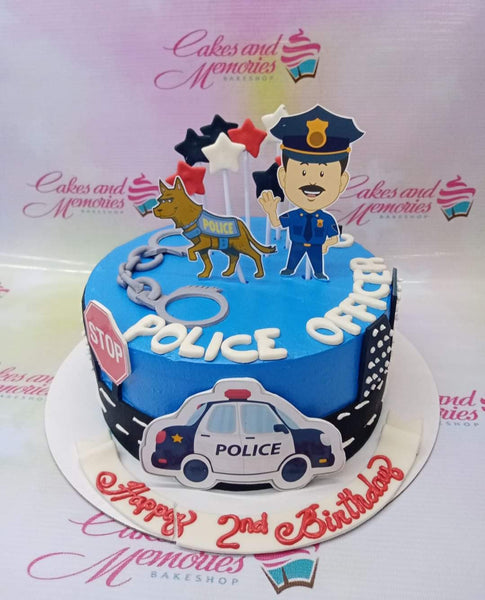 Police Themed Party Decoration Set Letter Banner Police Car Cake Topper Boy  Birthday Party Supplies - Walmart.com