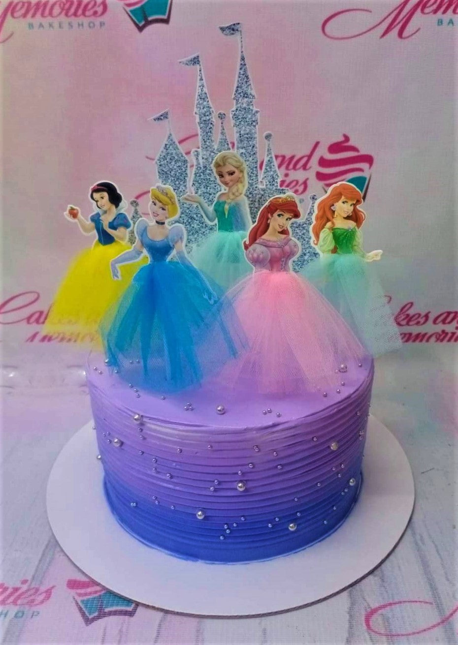 Disney Princess Celebration Cake – J B Christie (Airdrie) Ltd