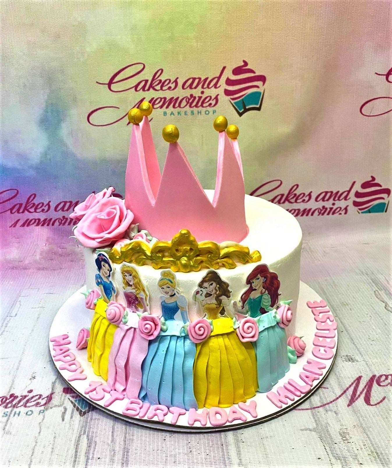 Disney Princess Cake — Bel Bear Bakes