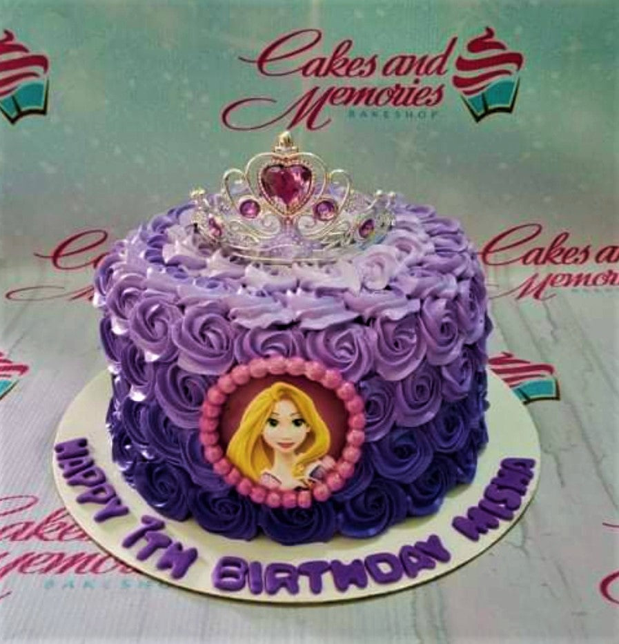Rapunzel cake 2