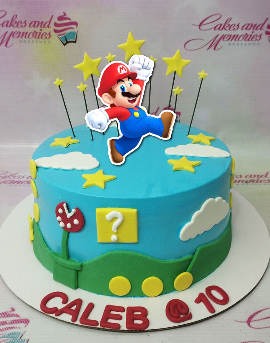 Super Mario Cake - 1110 – Cakes and Memories Bakeshop