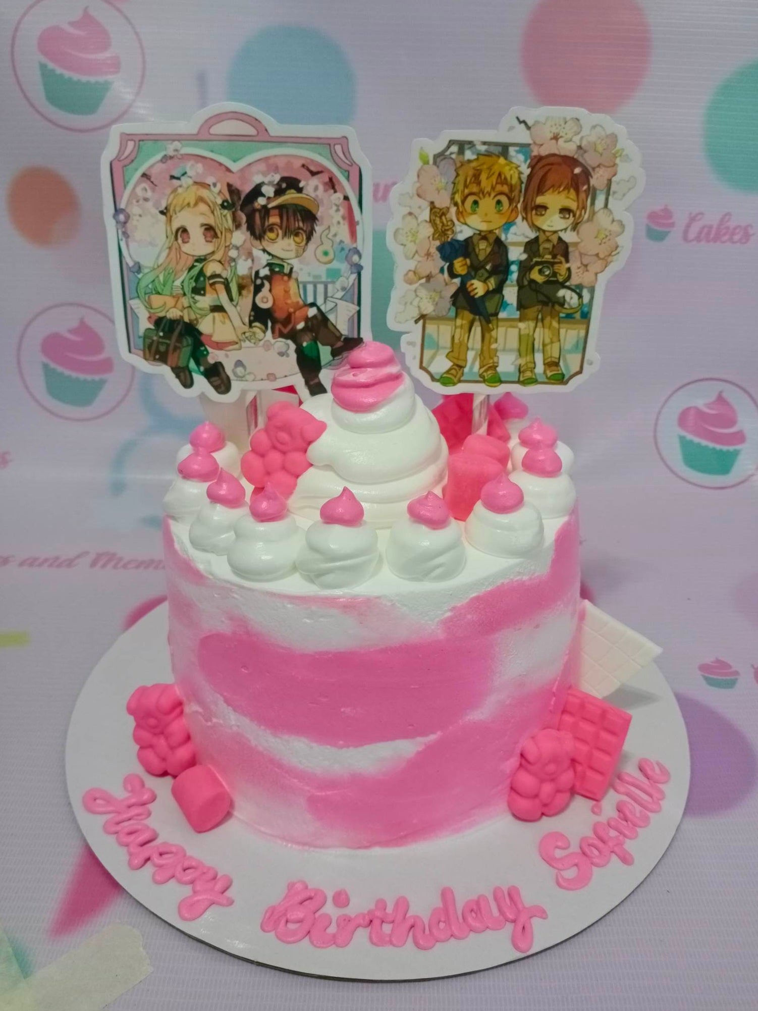One piece theme cake for the anime fans ⚓️ #kidsphotographyhyderabad  #kidsthemecake #kidsthemecakehyderbad #thewhiskcorner #animeart… | Instagram