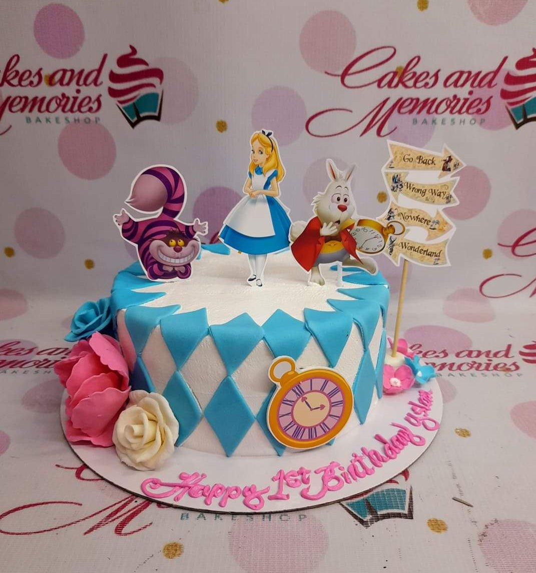 Alice In Wonderland Birthday Cake — Skazka Cakes