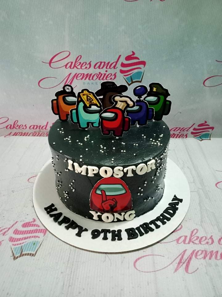 Among us Cake - 1106 – Cakes and Memories Bakeshop