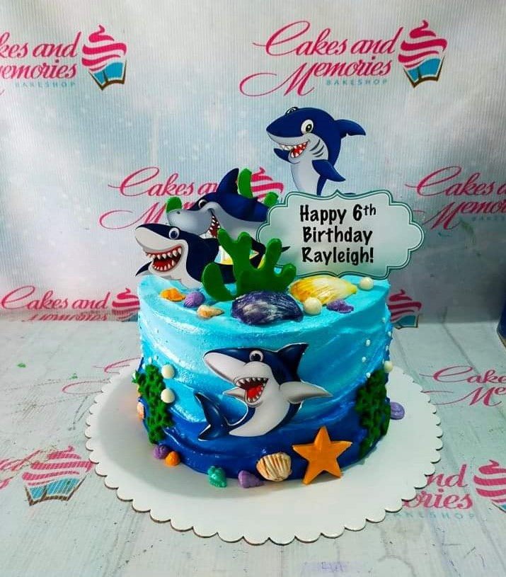 Super Simple Songs Baby Shark cake design | Cake shop, Yummy cakes, Cake  design