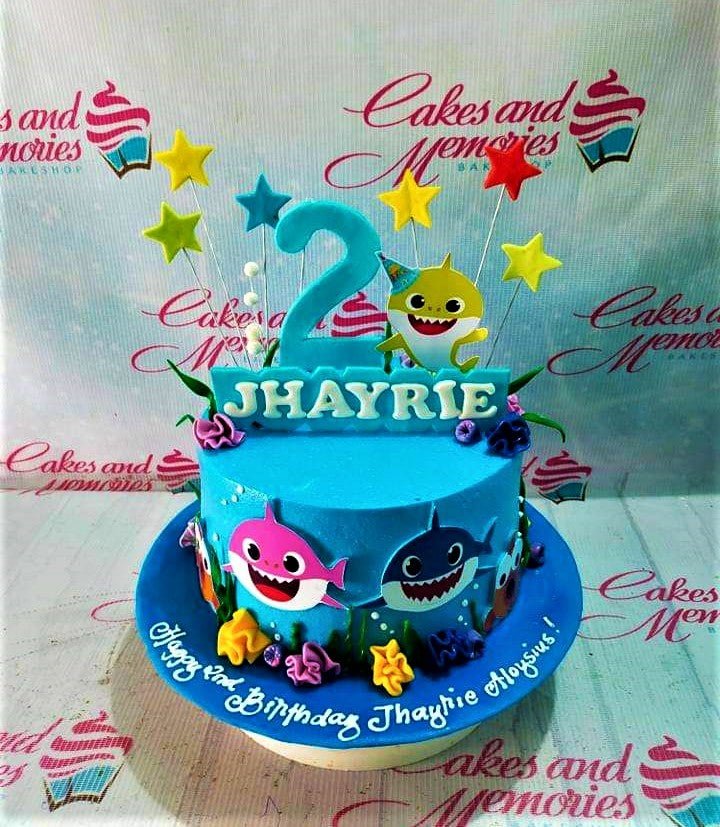 Baby Shark Birthday Cake — Skazka Cakes