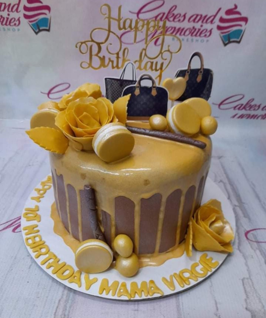 Bags & Shoes Cake - 1107 – Cakes and Memories Bakeshop